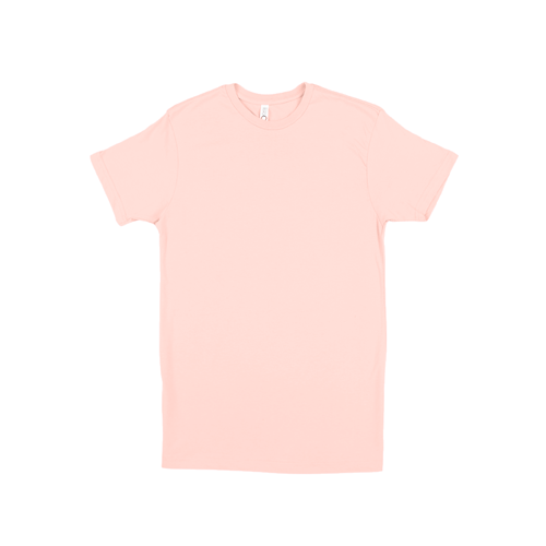 2582 Unisex Jersey Short Sleeve Tee 4.3 Oz -  Powder Pink