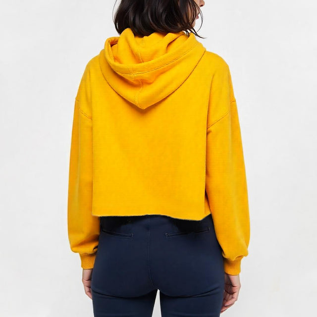 3715 Women's Fleece Perfect Pullover Cropped Hoodie 8.25 Oz*