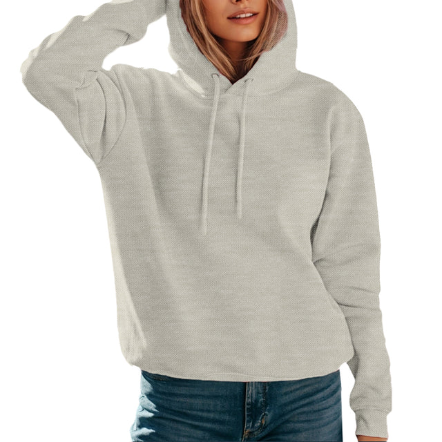 3715 Women's Fleece Perfect Pullover Cropped Hoodie 8.25 Oz (Set 2 Colors)