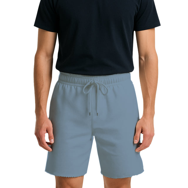 8520 Unisex Classic Perfect Fleece Raw Edge Shorts 8.25 Oz*
