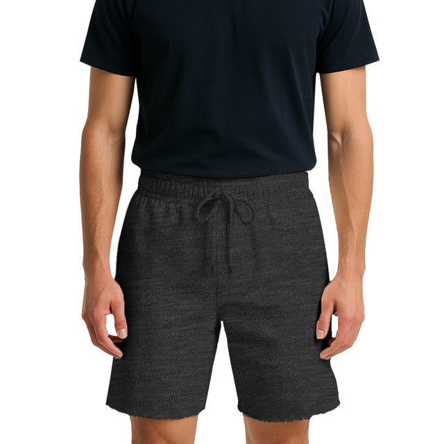 8520 Unisex Classic Perfect Fleece Raw Edge Shorts 8.25 Oz*