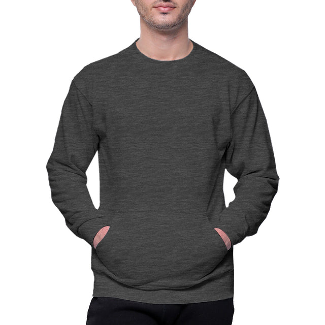 2615 Unisex French Terry Crewneck Sweatshirt with Pocket 8.25 Oz (Set 1)