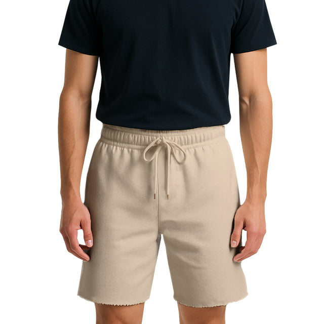 8520 Unisex Classic Perfect Fleece Raw Edge Shorts 8.25 Oz*