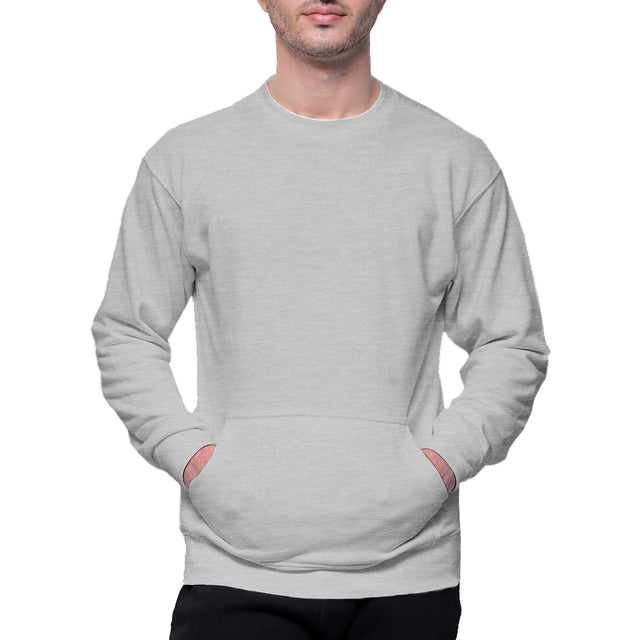 2615 Unisex French Terry Crewneck Sweatshirt with Pocket 8.25 Oz*
