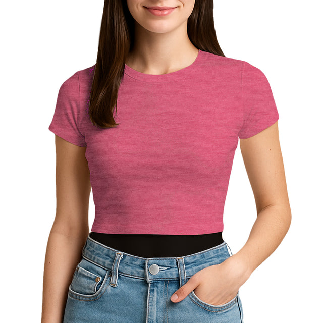 3315 Jersey Short Sleeve Cropped Tee 4.3 Oz (Set 3)