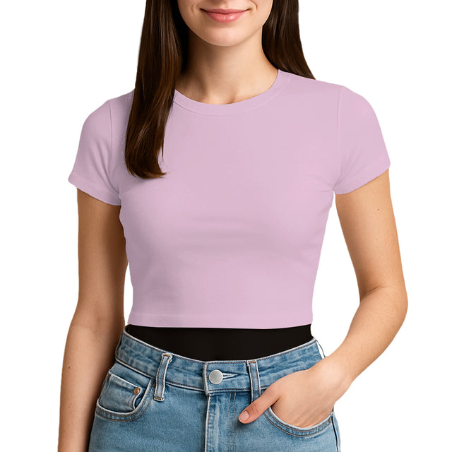 3315 Unisex Jersey Short Sleeve Cropped Tee 4.3 Oz (Set 2 Colors)
