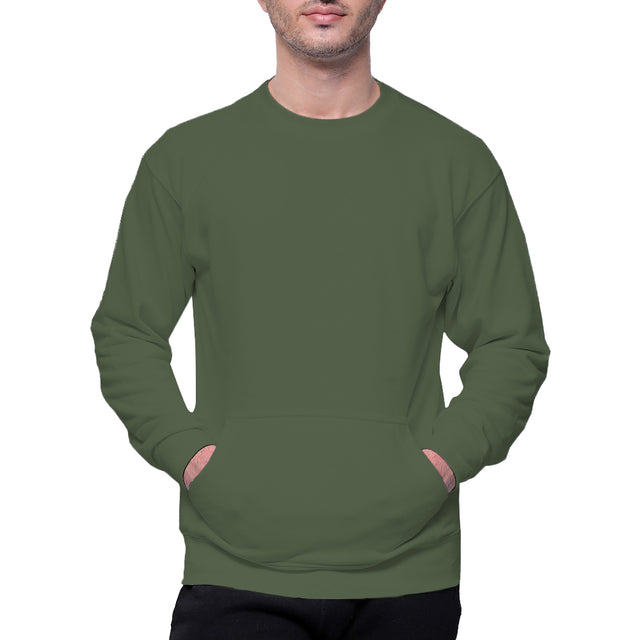 2615 Unisex French Terry Crewneck Sweatshirt with Pocket 8.25 Oz*