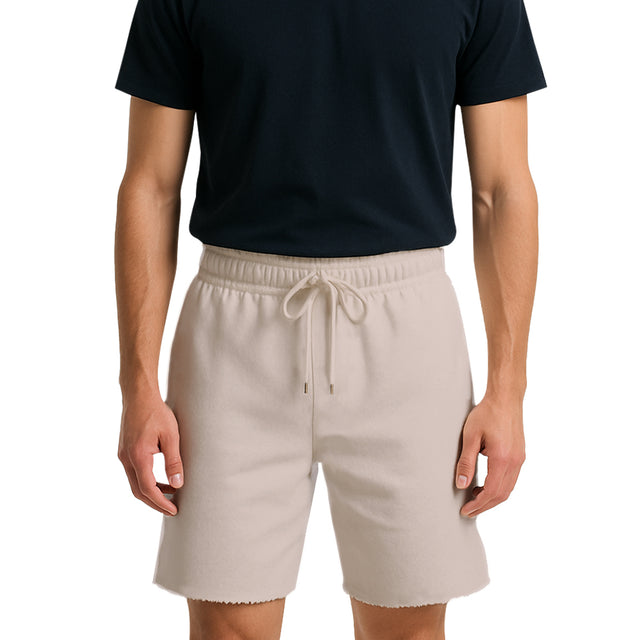 8520 Unisex Classic Perfect Fleece Raw Edge Shorts 8.25 Oz (Set 2)