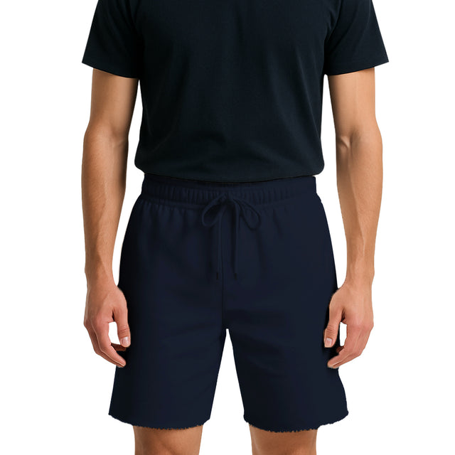 8520 Unisex Classic Perfect Fleece Raw Edge Shorts 8.25 Oz (Set 2)