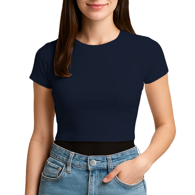 3315 Jersey Short Sleeve Cropped Tee 4.3 Oz*