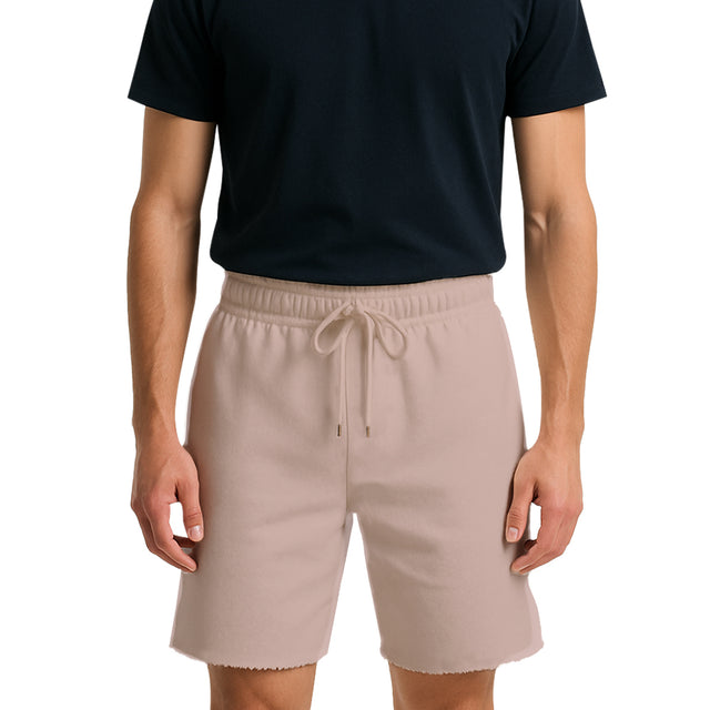 8520 Unisex Classic Perfect Fleece Raw Edge Shorts 8.25 Oz (Set 2)