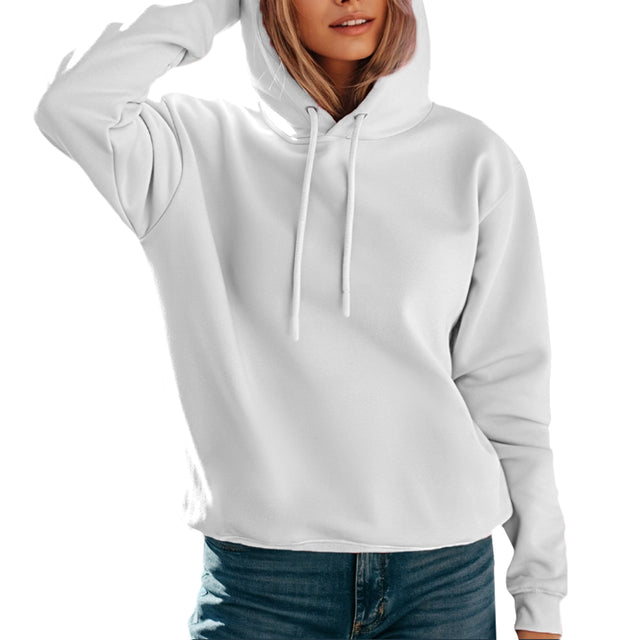 3715 Women's Fleece Perfect Pullover Cropped Hoodie 8.25 Oz*