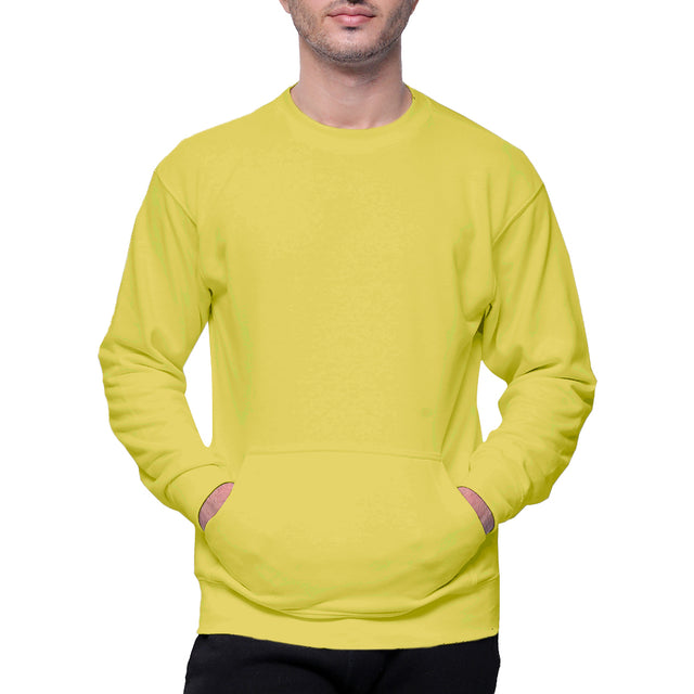 2615 Unisex French Terry Crewneck Sweatshirt with Pocket 8.25 Oz*