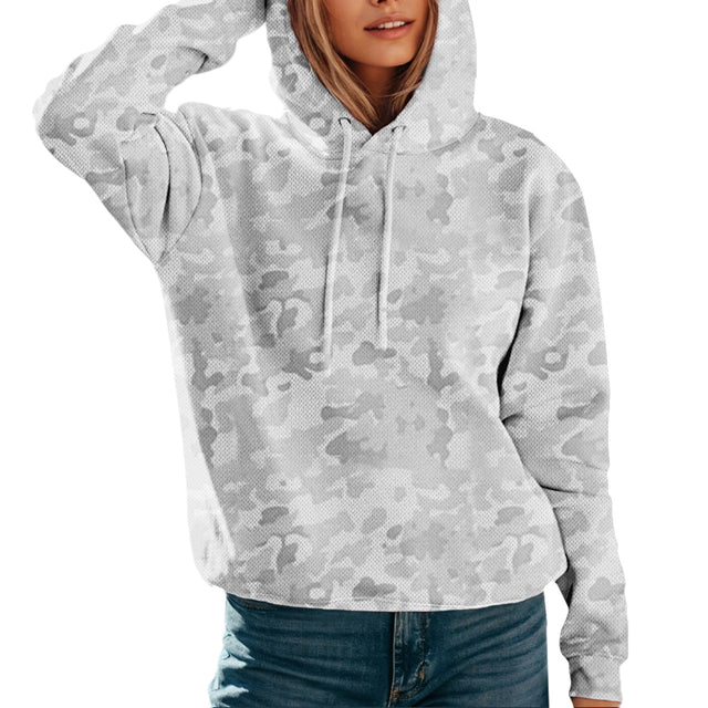 3715 Women's Fleece Perfect Pullover Cropped Hoodie 8.25 Oz (Set 2 Colors)