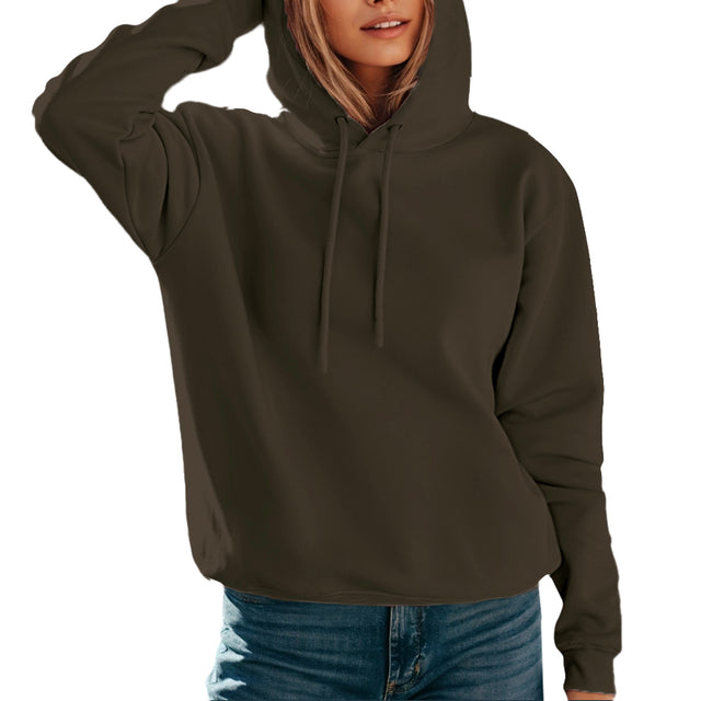 3715 Women's Fleece Perfect Pullover Cropped Hoodie 8.25 Oz (Set 2 Colors)