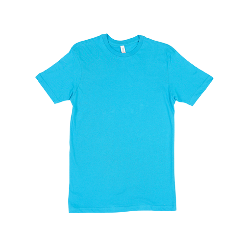 2582 Unisex Jersey Short Sleeve Tee 4.3 Oz - Aqua – Circle Clothing LLC