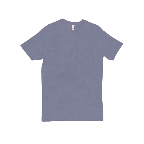 2582 Unisex Jersey Short Sleeve Tee 4.3 Oz - Denim Burnout Color