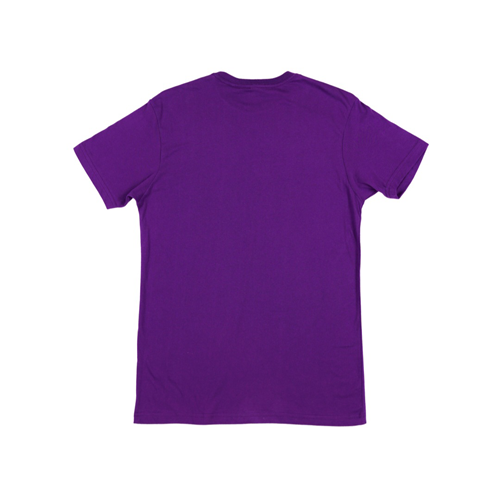 2582 Unisex Jersey Short Sleeve Tee 4.3 Oz - Heather Team Purple Color.