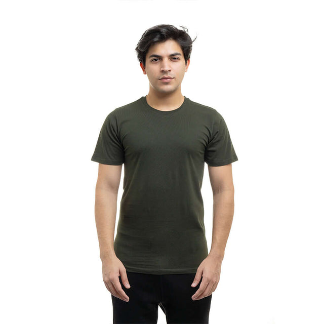 2582 Unisex Jersey Short Sleeve Tee 3 Dark Olive