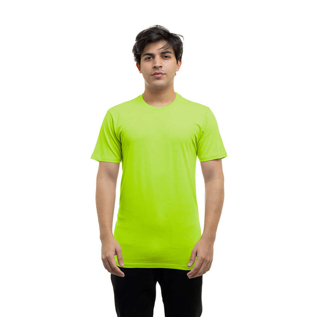 2582 Unisex Jersey Short Sleeve Tee 3 Neon Yellow