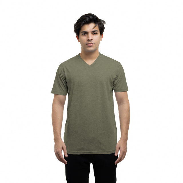 2587 Premium V Neck Tee 1 HMG