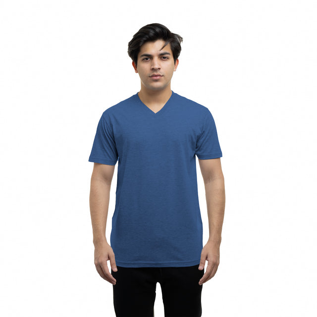 2587 Premium V Neck Tee 2 Navy