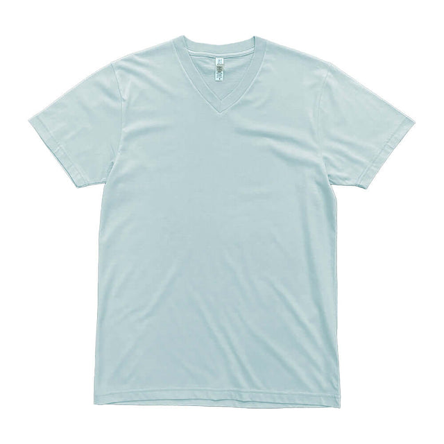 2587 Premium V Neck Tee 2 ice blue