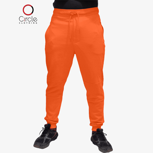 2600 - Unisex Active Fleece Jogger Pants 8.25 Oz - Orange