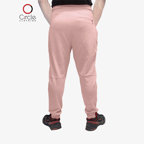 2600 - Unisex Active Fleece Jogger Pants 8.25 Oz - Powder Pink