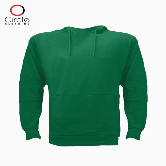 2710 Unisex Active Fleece Hoodie green