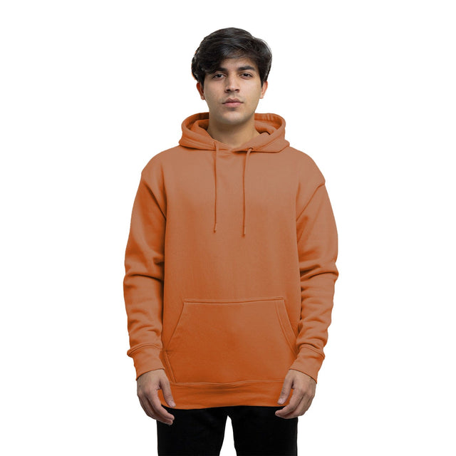 2791-M2791 Unisex Fleece Perfect Pullover Hoodie orange