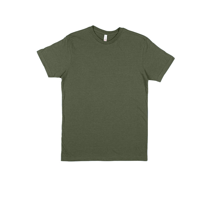 2900 - Unisex Youth Jersey Short Sleeve Tee 4.3 Oz - Heather Military Green