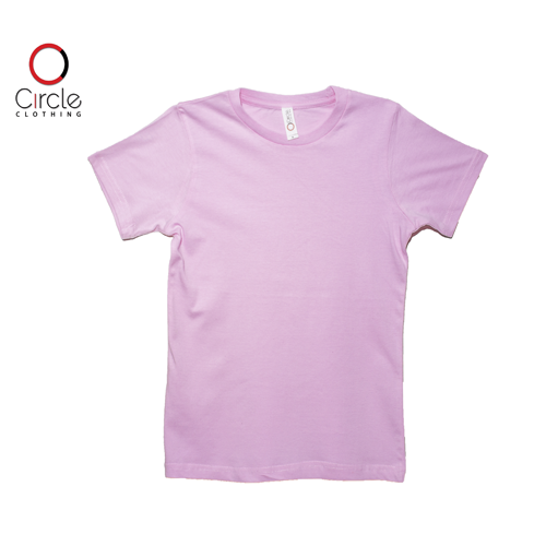 2900 - Unisex Youth Jersey Short Sleeve Tee 4.3 Oz -Pink Color
