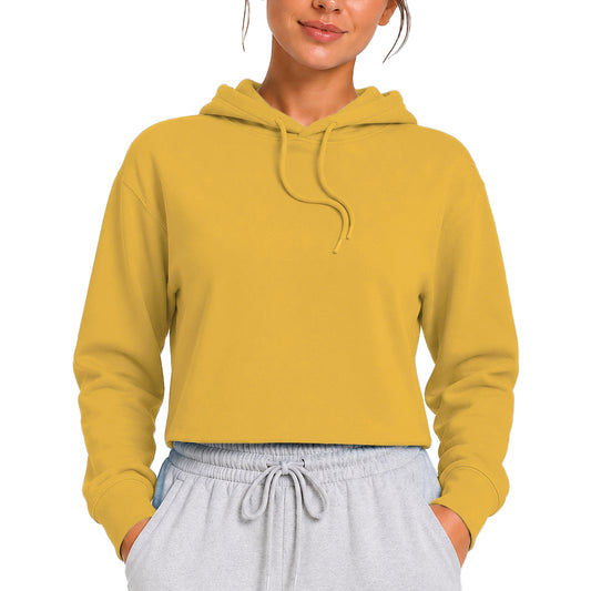 3715 Women's Fleece Perfect Pullover Cropped Hoodie 8.25 Oz*