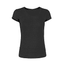 3900 Skinny Fit Short Sleeve Tee for Women dark grey