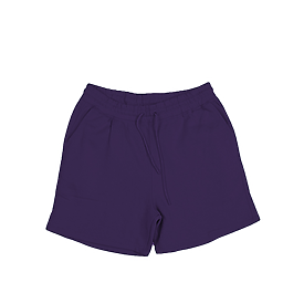 8484 French Terry Shorts 1 purple