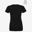 Black Softlume Jersey Skinny Fit Short Sleeve Tee for Women 4.3 Oz - (3900)