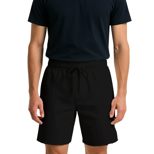 8520 Unisex Classic Perfect Fleece Raw Edge Shorts 8.25 Oz*
