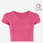Charity Pink Women's Softlume Jersey Skinny Fit Short Sleeve Baby Doll Tee 4.3 Oz - (3920)