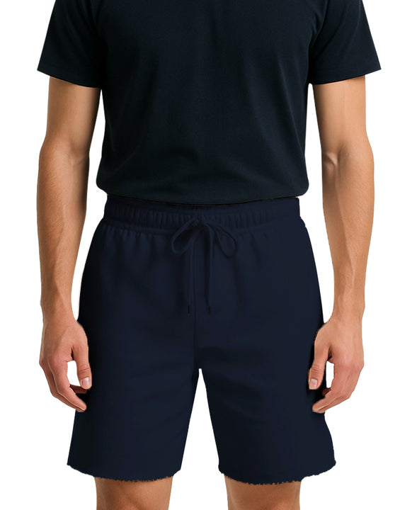 8520 Unisex  Classic Perfect Fleece Raw Edge Shorts 8.25 Oz (Set 2)
