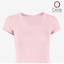 Pink Women's Softlume Jersey Skinny Fit Short Sleeve Baby Doll Tee 4.3 Oz - (3920)