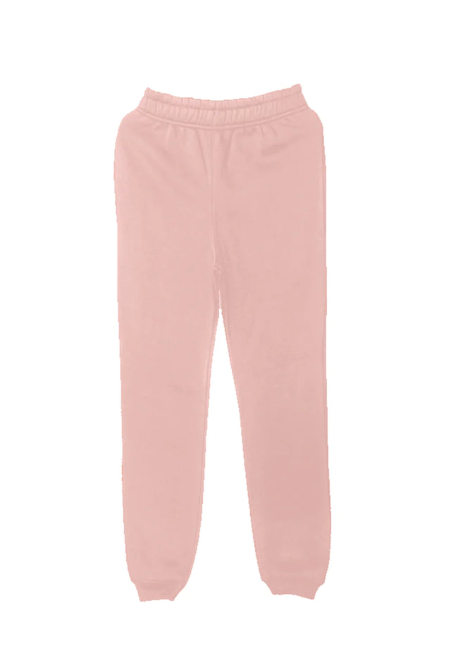 Unisex Youth Fleece Perfect Jogger Pants 8.25 Oz - Powder Pink Color 2689