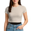 3315 Jersey Short Sleeve Cropped Tee 4.3 Oz*