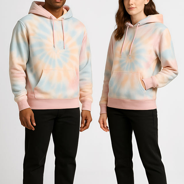 TDH Tie Dye Hoodie 8.25 Oz 012345