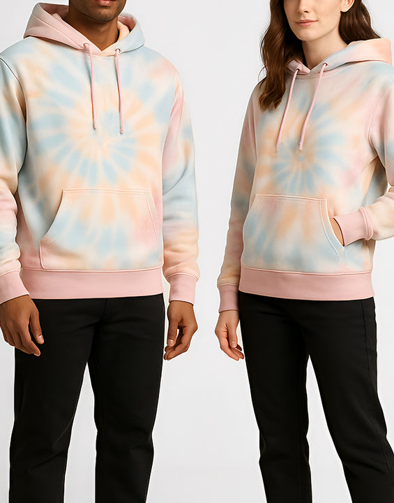 TDH Tie Dye Hoodie 8.25 Oz 012345