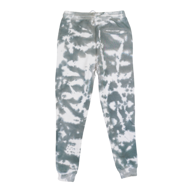 Tie Dye Jogger Pant Grey Cloudy