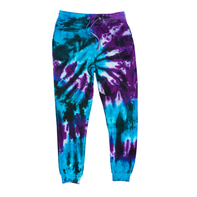 Tie Dye Jogger Pant Team Purple