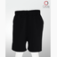 Unisex Black French Terry Shorts 8.25 Oz - 8484