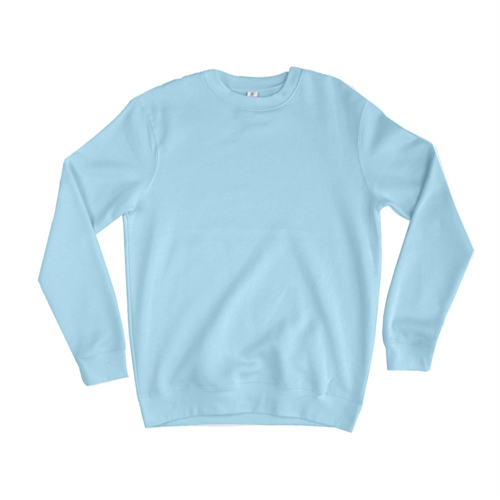 Unisex Carolina Blue Fleece Perfect Crewneck Sweatshirt 8.25 Oz - 2601