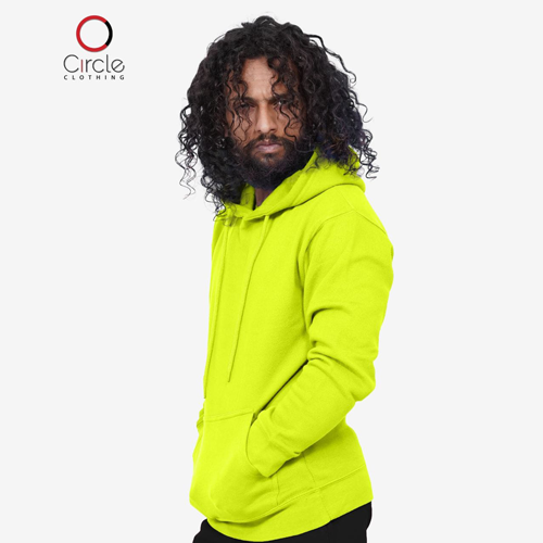 Unisex Fleece Perfect Pullover Neon Yellow Hoodie 8.25 Oz - 2790